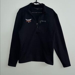 Marmot Black Quarter-Zip Pullover